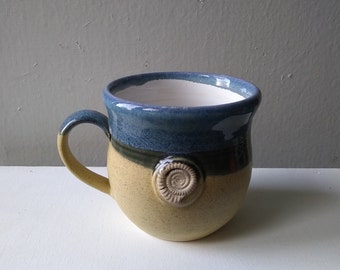 Sand Sea and Ammonite Mug