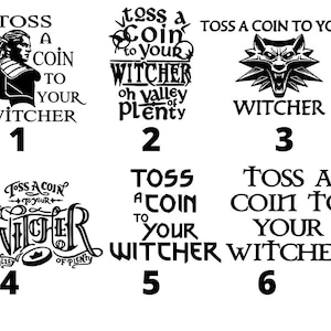 Witch-er Fandom Permanent Vinyl Decal