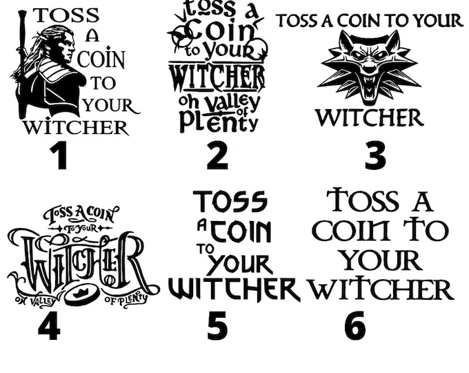 Witch-er Fandom Permanent Vinyl Decal