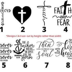 Religious/Christian Permanent Vinyl Decal