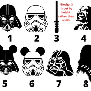 Star SW Wars Fandom Permanent Vinyl Decal