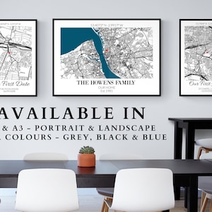 Where We Met Map | Where It All Began Map | First Date Location Map | Where We First Met Custom Map | Anniversary Gift | Wife Romantic Gift