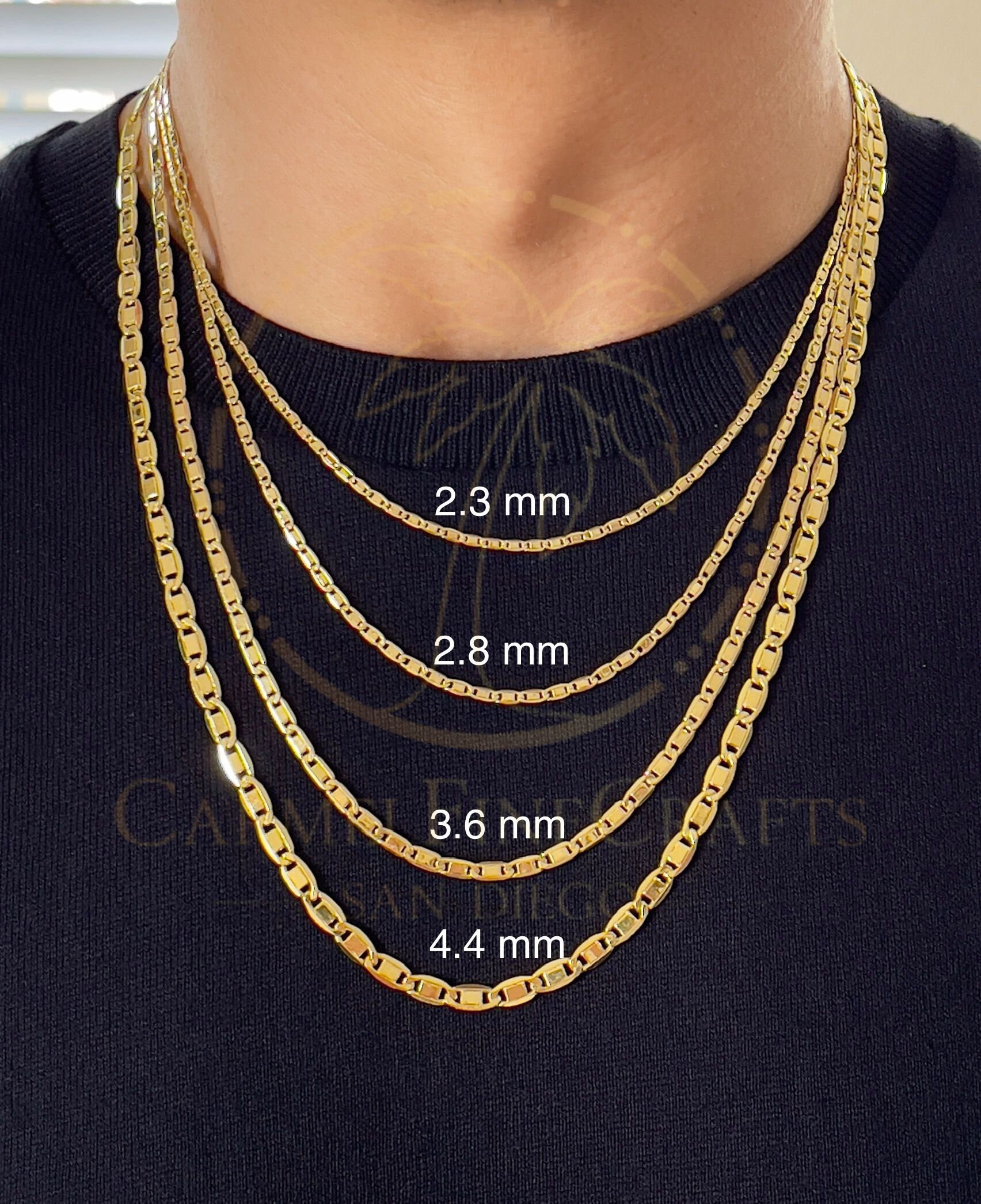 Men's 4.4mm Diamond-Cut Glitter Rope Chain Necklace in 10K Gold - 24