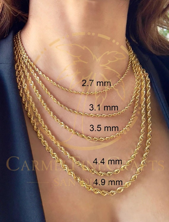 1.5mm Sterling Thai Twisted Smooth Rope Chains - 16 1.5mm Sterling Thai Twisted Smooth Rope Chains - 16
