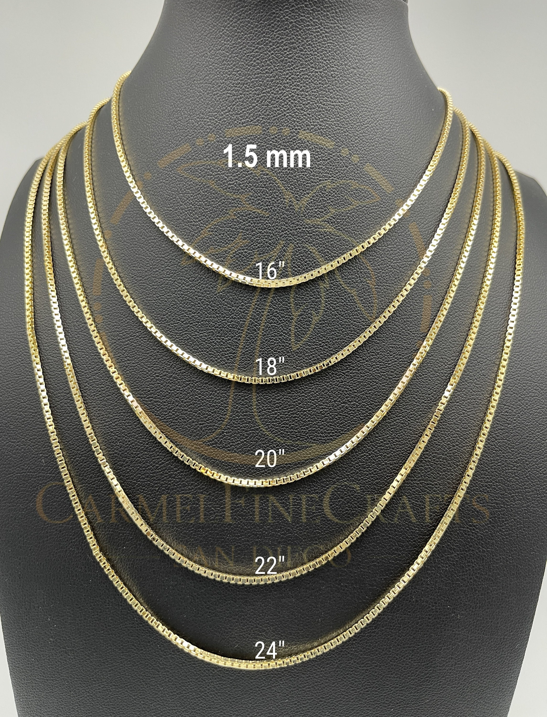 Box Chain Necklace – Long's Jewelers