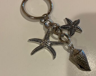 Porte-clés de plage avec 3 charmes