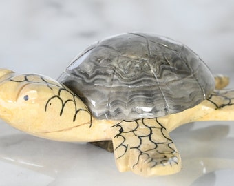 Finn the Marble Fins Up Turtle