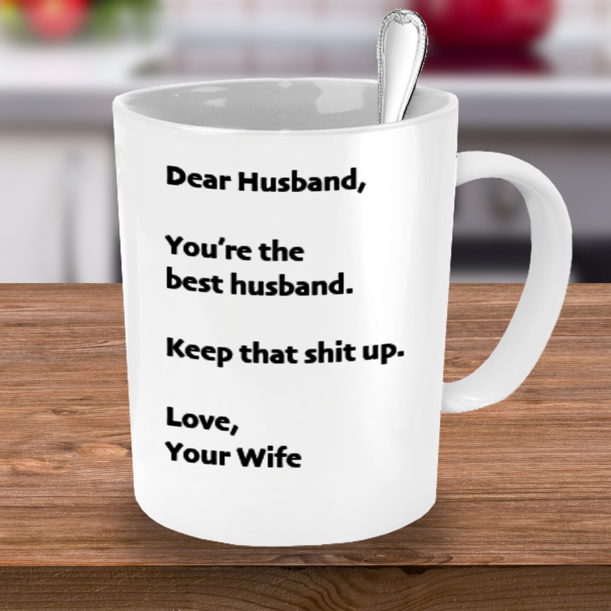 Custom coffee mug husband gift you're the best husband Etsy
