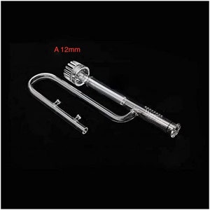 Aquarium plant Glass Inflow  Lily Pipe 12/16mm 16/22mm Nano Planted Hose Canister Filter