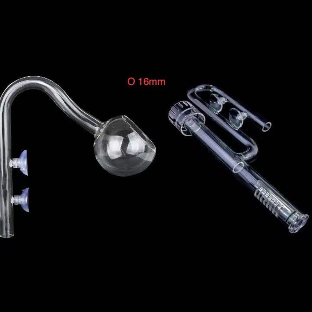 Aquatic Glass Lily Pipe Set With Lily Skimmer Inflow and Lily Outflow for Aquarium Filter Etsy