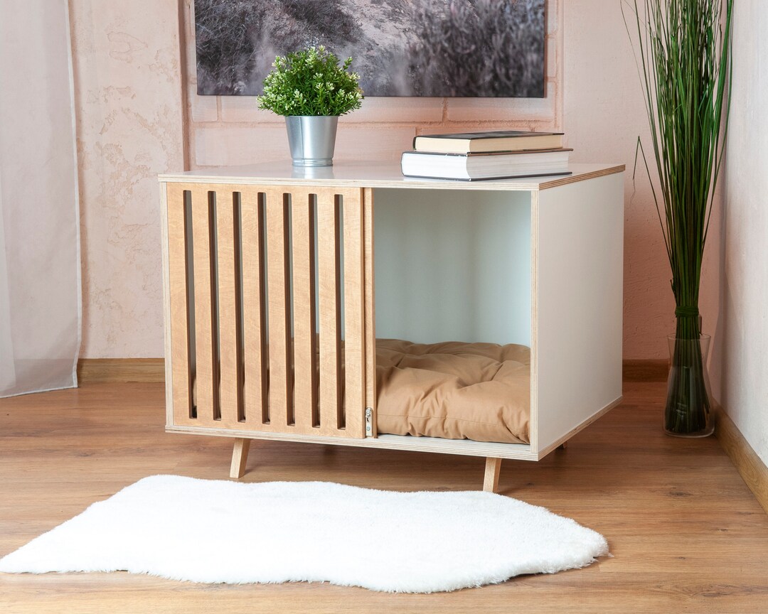 Bungalo Laminated Plywood Pet House Modern Cat House Modern Etsy