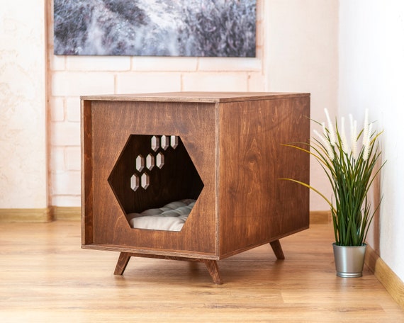 Mid century hotsell dog crate