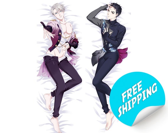 Anime Yuri On Ice Dakimakura Body Pillow Cover Double Sided Etsy Anime Yuri On Ice Dakimakura Body Pillow Cover Double Sided Etsy