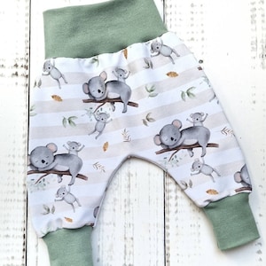 Pump pants baby pants pants baby child boy koala size. 56 - Size 98