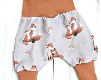 Pump pants baby pants pants baby child boy girl fox love size. 56 - Size 98