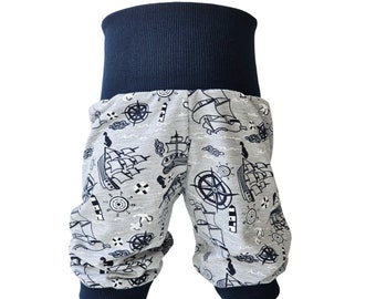 Pump pants baby child boy at sea size. 56 - Size 122