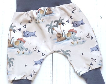 Pump pants baby pants pants baby child pirate adventure size. 56 - Size 116