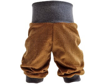 Baby Child Wide Corduroy Bloomers Ochre Size 68 - Size 122