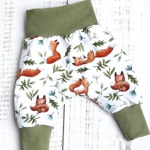 Pumphose Babyhose Hose Baby Kind Junge Mädchen Kleiner Fuchs Gr. 56 Gr. 98 Bild 1