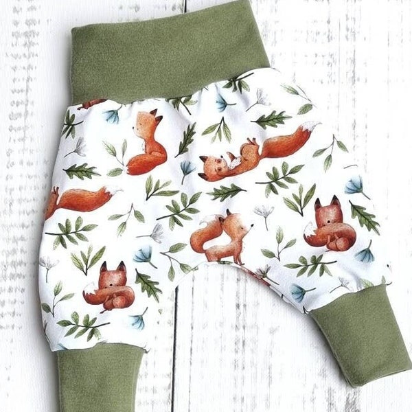 Pumphose Babyhose Hose Baby Kind Junge Mädchen Kleiner Fuchs Gr. 56 - Gr. 98