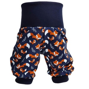 Pantalon à pompe bébé enfant renard taille bleu foncé. 56 Taille 122 image 1