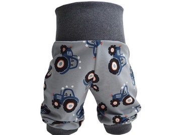 Pump pants baby child tractor gray size. 56 - Size 128