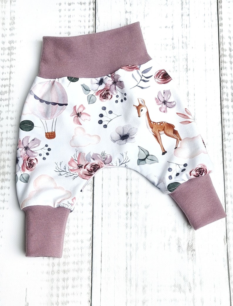 Pump pants baby pants pants baby child boy girl deer size. 56 Size 98 image 1