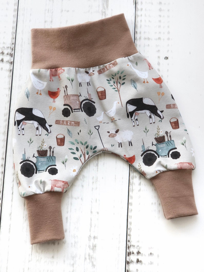 Pump pants baby pants pants baby child small farm size. 56 Size 116 image 1