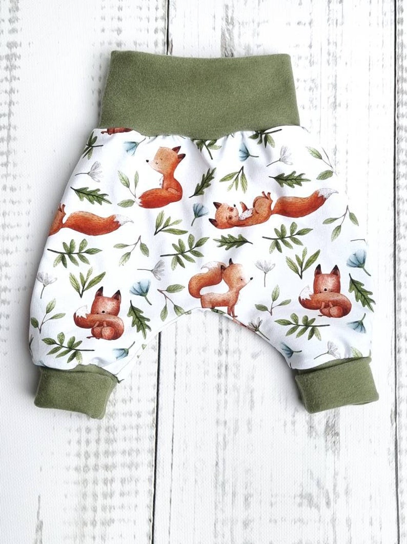 Pumphose Babyhose Hose Baby Kind Junge Mädchen Kleiner Fuchs Gr. 56 Gr. 98 Bild 3