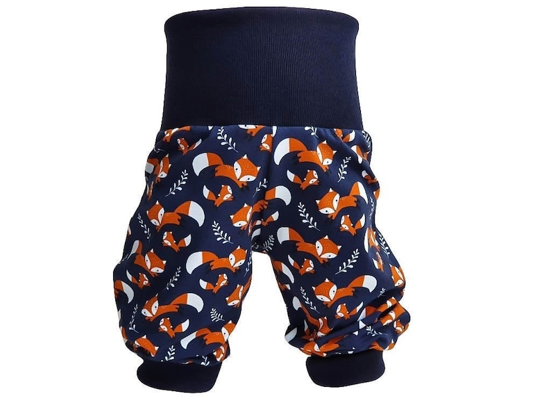 Pantalon à pompe bébé enfant renard taille bleu foncé. 56 Taille 122 image 1