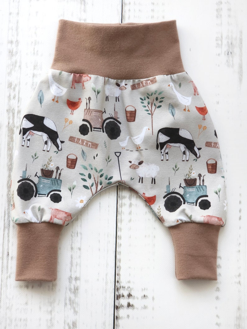 Pump pants baby pants pants baby child small farm size. 56 Size 116 image 2