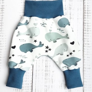 Pump pants baby boy girl whales size. 56 Size 98 image 2