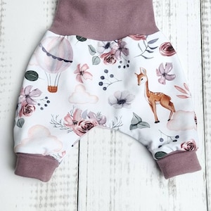 Pump pants baby pants pants baby child boy girl deer size. 56 Size 98 image 3