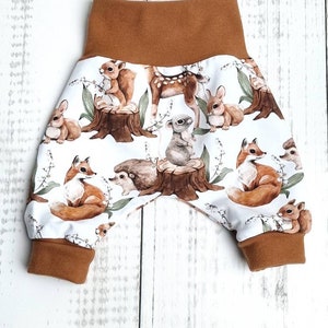 Bloomers Baby Pants Trousers Baby Child Boy Girl Animal Children Size 56 Size 98 image 3