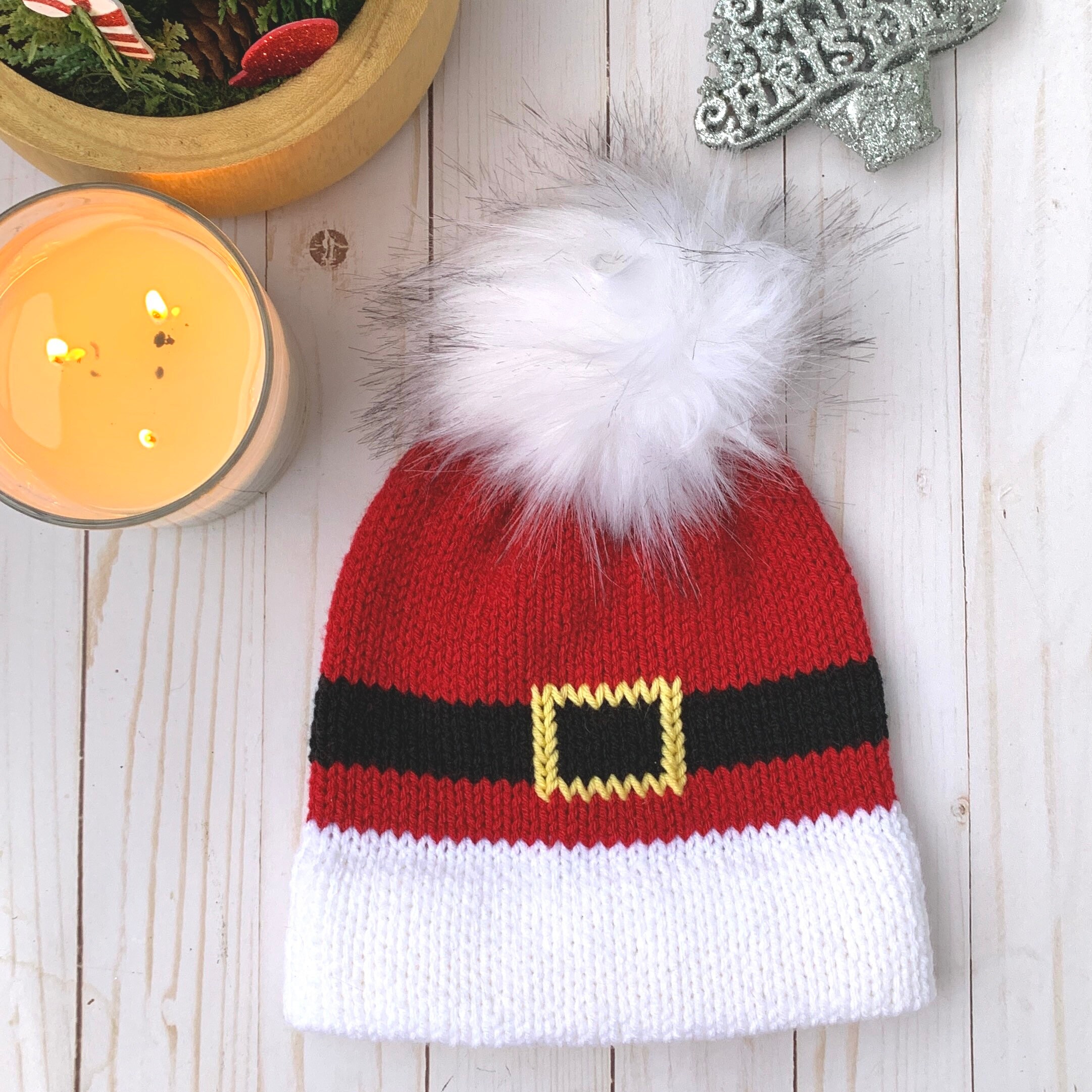 Christmas Beanies, Ugly Sweater Beanie, Santa Hat, Christmas  display picture 3