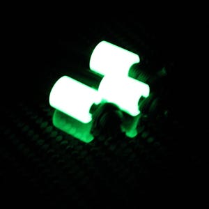 Lanyard Beads - Glow in the Dark - Neon Grün