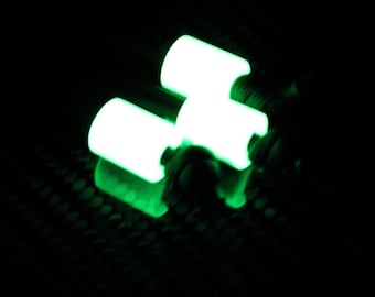 Lanyard Beads - Glow in the Dark - Neon Green
