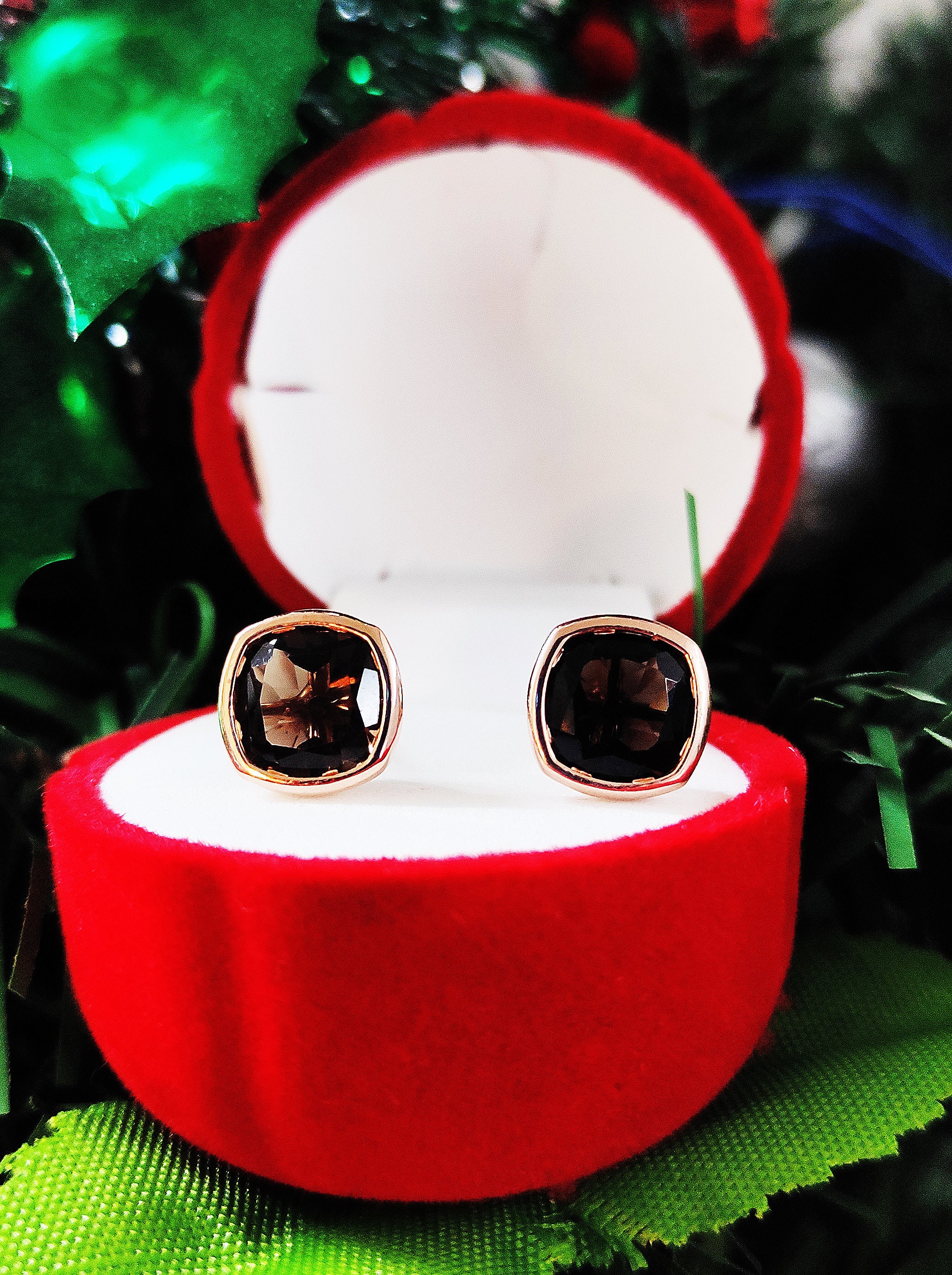 Chocolate Diamond Earrings Etsy Singapore