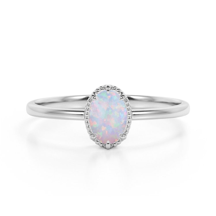 Outlet sales in the USA 1.5 Carat Fire Opal with Diamond