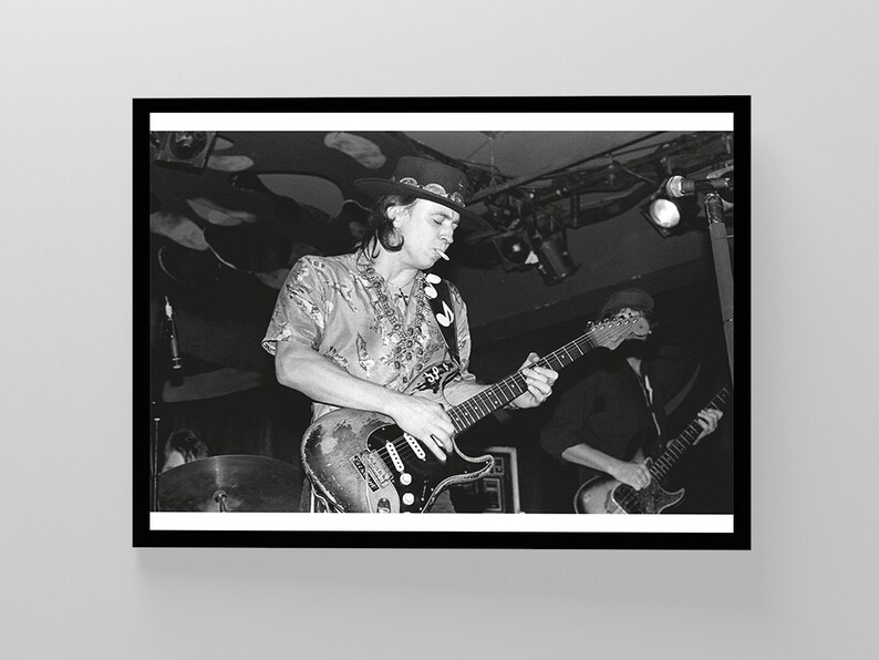Stevie Ray Vaughan Poster Print High Quality Poster Print Etsy