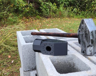 Kit de maza (accesorio para Halloween, cosplay y terror)