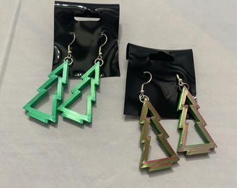 Treeby4 (pendientes artesanales de árbol de 2x4)