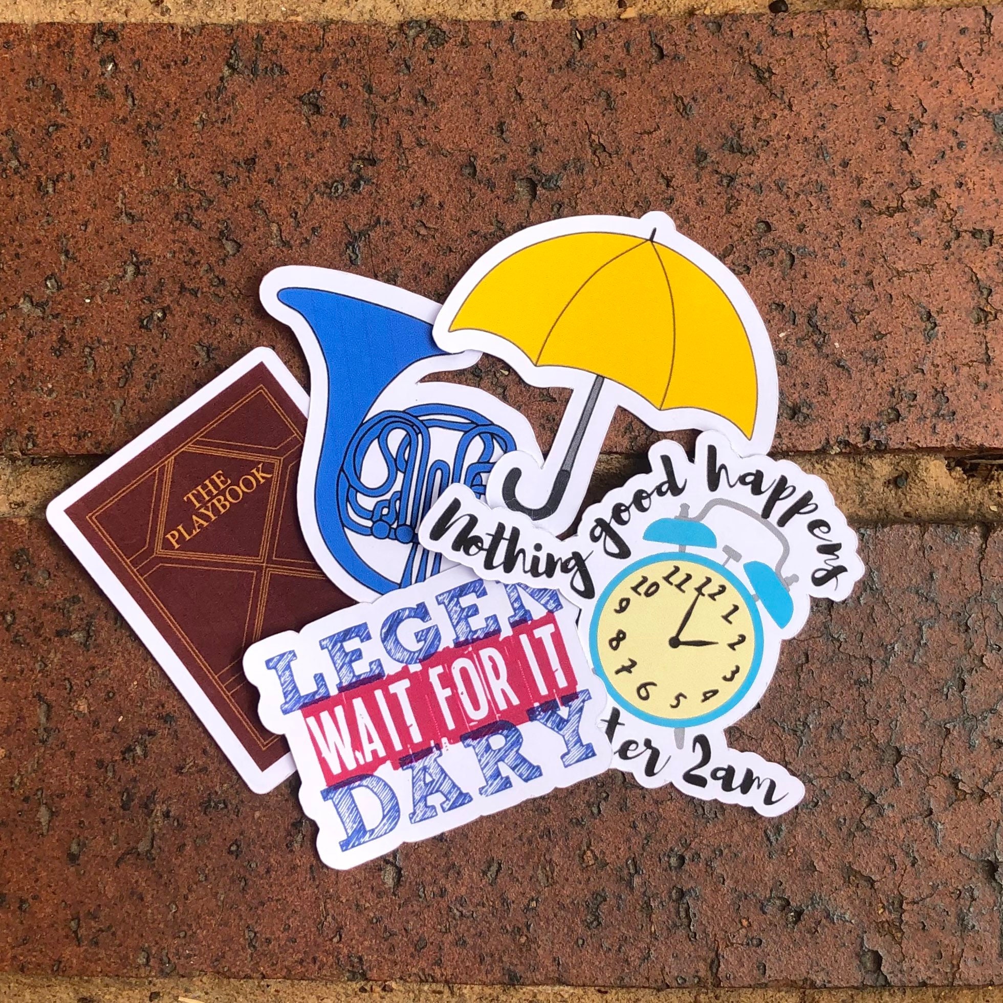 How I Met Your Mother Sticker Set Etsy