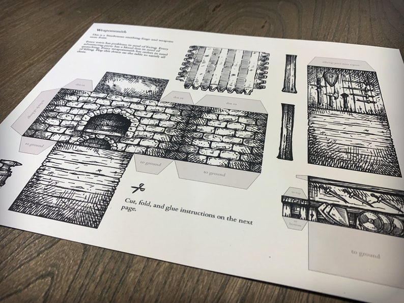 Printable Town Tiles for Tabletop Gaming - Etsy