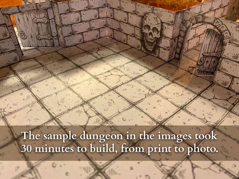Printable Dungeon Tiles for Tabletop Gaming - Etsy
