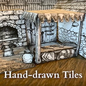 Printable Town Tiles for Tabletop Gaming - Etsy