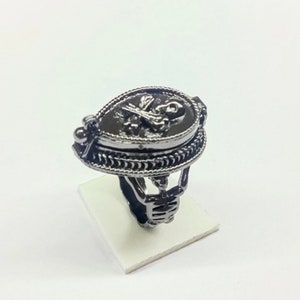 Skeleton Ring, Skull Ring, Statement Ring, sterling silver ring, Friendship Ring, Promise ring, Gift for her, Skeleton Jewelry,