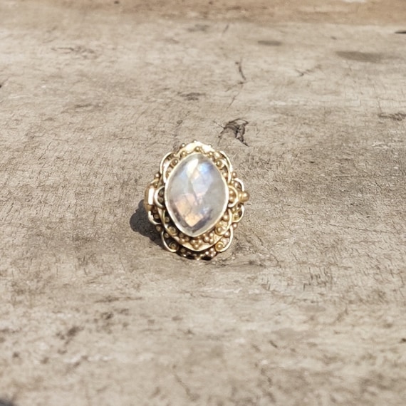 Bague poison pierre de lune cheap