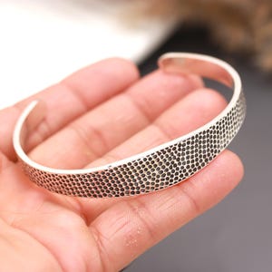 Männer Armband Tibet, Silber Armreif, Geschenk für Ihn