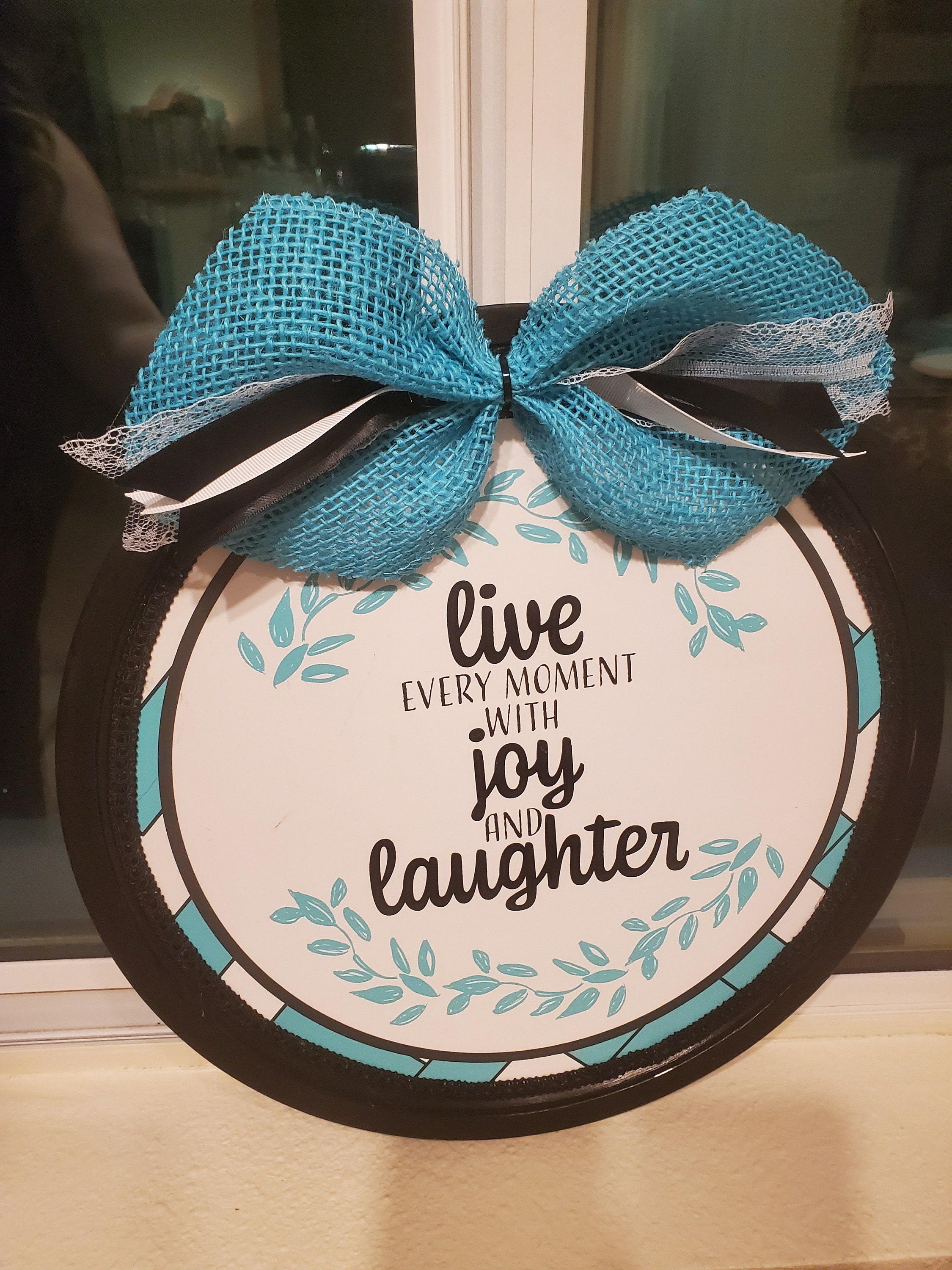 Wall Decor, Wall Hanging, Sign, Joy, Laughter, Quote Etsy Norway